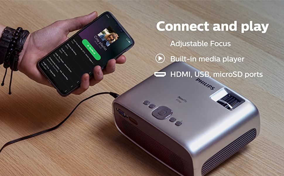 Philips NeoPix Easy Play NPX443 Projector price in BD