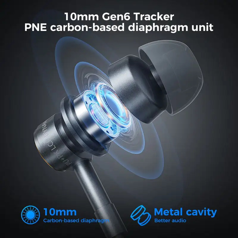 Plextone G18 Type-C Wired In-ear Gaming Earphones