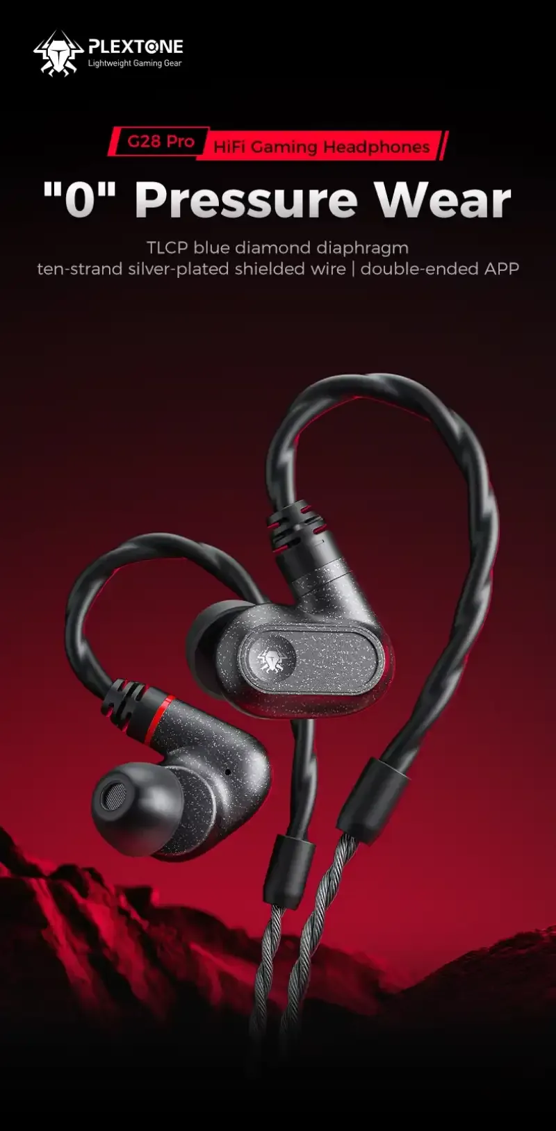 Plextone G28 Pro Type-C Gaming Earphones price in Bangladesh