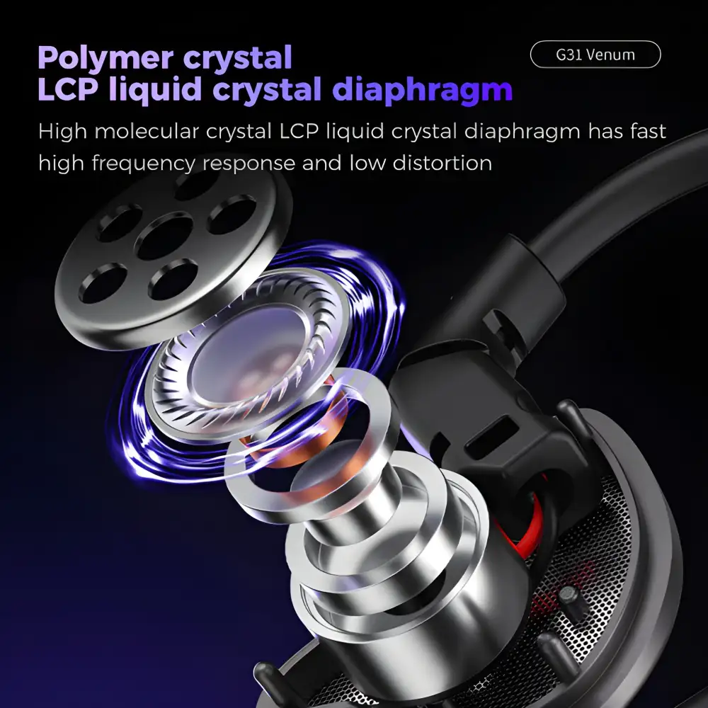 Buy Plextone-G31-Venom-Wired-in-ear-Haming-Headse