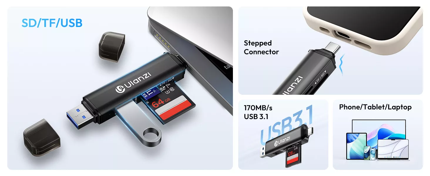 Ulanzi CR1 3-in-1 Universal SD Card Reader price