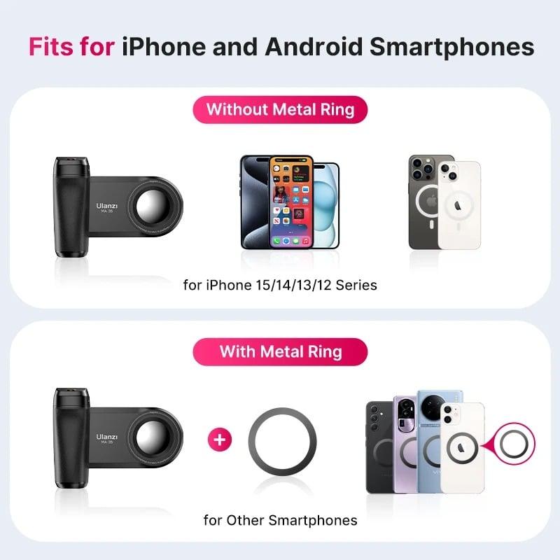 Buy Ulanzi MA35 MagSafe Bluetooth Smartphone Camera Grip