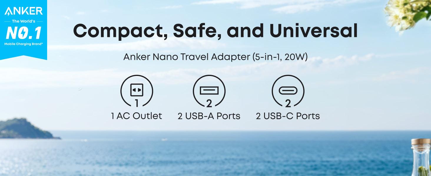Anker Nano A9215 20W Travel Adapter price