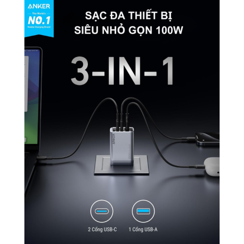 Anker Prime 100W A2688 GaN Wall Charger price in BD