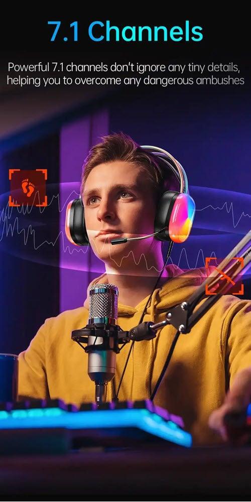 Awei GM11 RGB Gaming Headphone