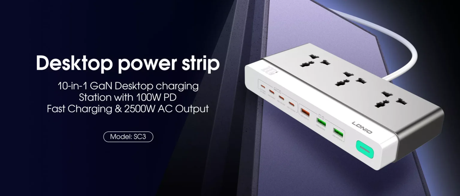 Buy LDNIO SC3 100W GaN Desktop Charging Station