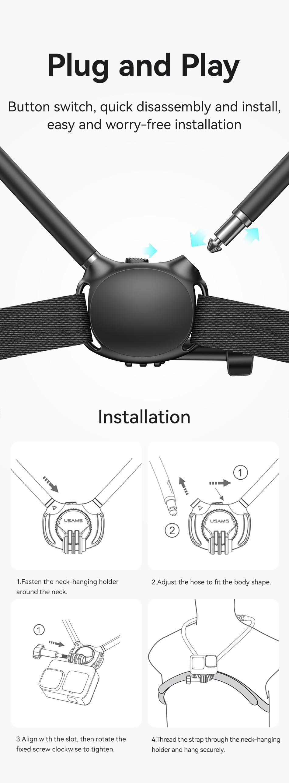 flexible silicone neck mount bd