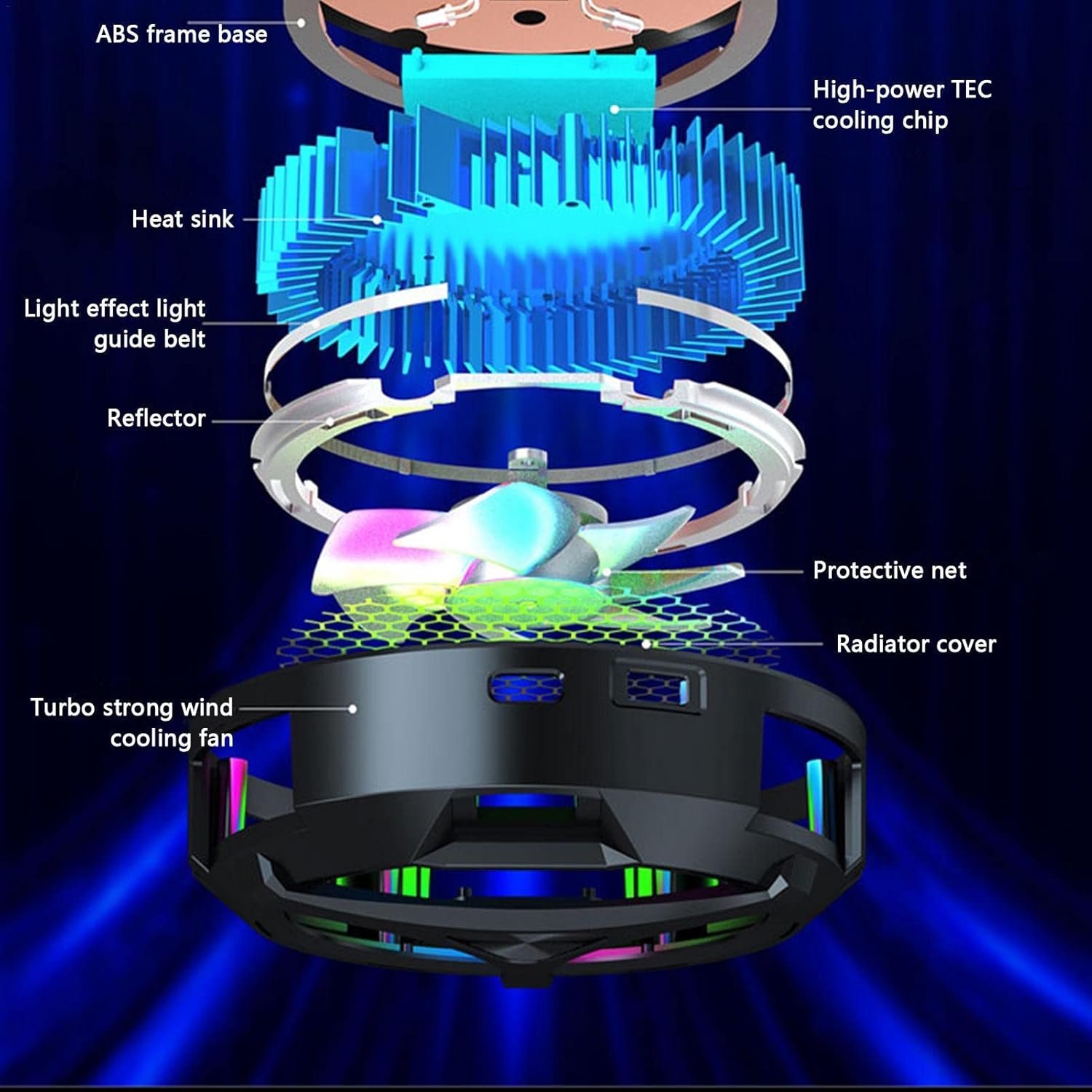 X42 RGB Magnetic Phone Cooler price