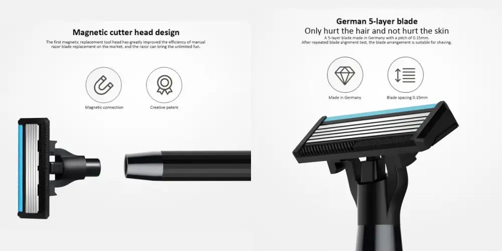 Buy Xiaomi Huanxing H300 Shaving Set