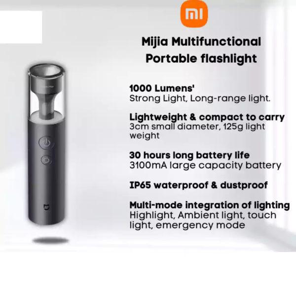 xiaomi mijia multifunctional flashlight price in bd
