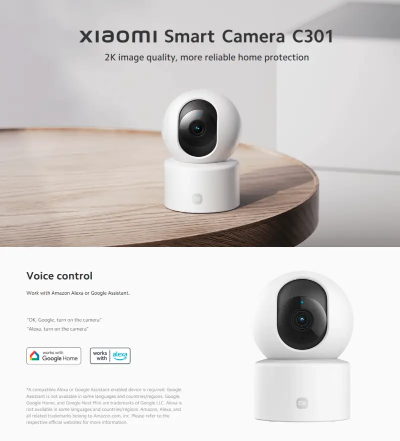 Xiaomi Smart Camera C301 price