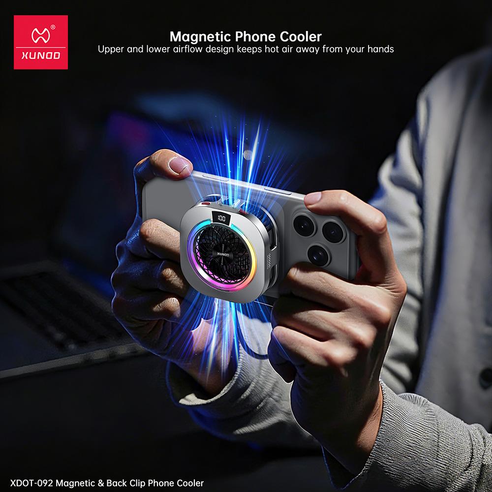 Buy Xundd XDOT-092 Magnetic & Back Clip Phone Cooler