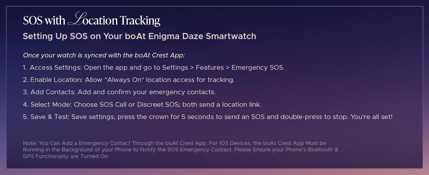 boAt Enigma Daze Luxury Smart Watch