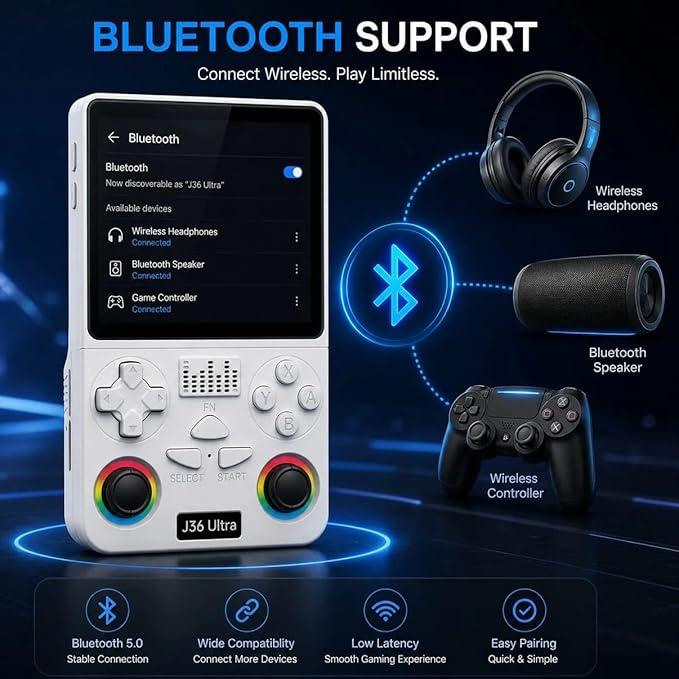 J36 Ultra Retro Handheld Game Console price in bangladesh