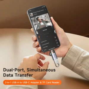 Mcdodo OT-7600 2-in-1 USB to Type-C Adapter all time best price