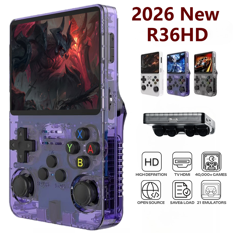 R36HD Handheld Retro Game Console