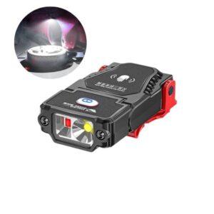 Key Technical SpecificationsBrightness Output: Delivers up to 500 Lumens of maximum brightness, ensuring strong illumination in pitch-black conditions.Lighting Modes: Features 6 different light modes to seamlessly transition between focused spotlighting and soft floodlighting.Battery Capacity: Equipped with a built-in 1200mAh rechargeable lithium battery.Charging Interface: Powered via a modern USB Type-C port for faster, universal recharging.Hands-Free Control: Includes an integrated Motion Sensor Mode, allowing you to wave your hand in front of the lens to quickly toggle the light on or off