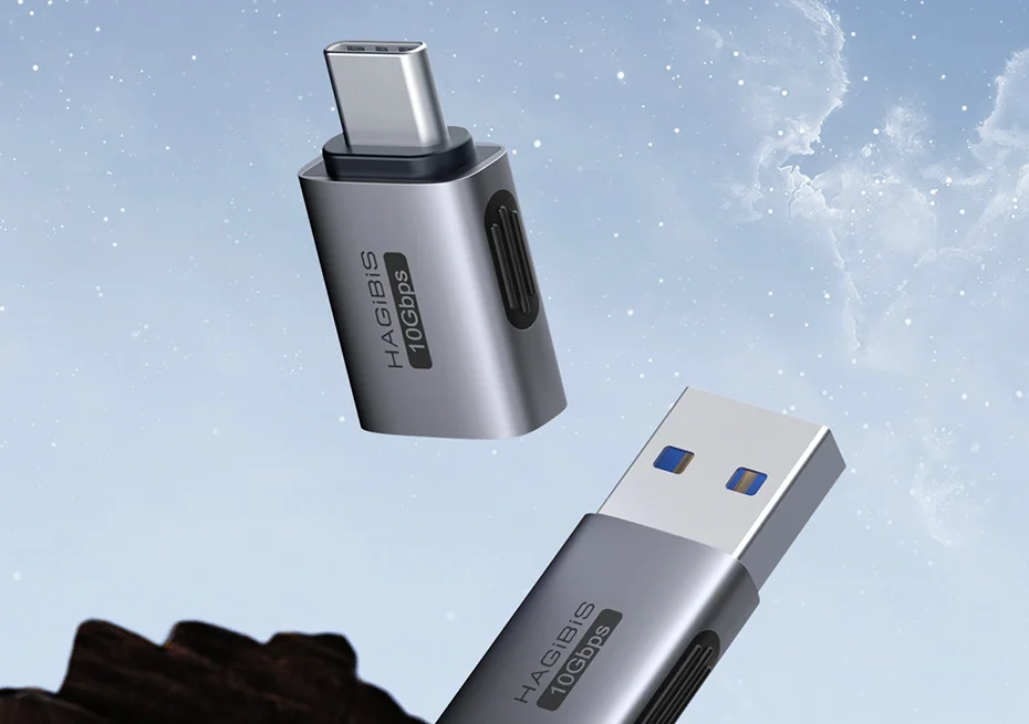 Hagibis TUA02 Type-C to USB 3.2 OTG Adapter