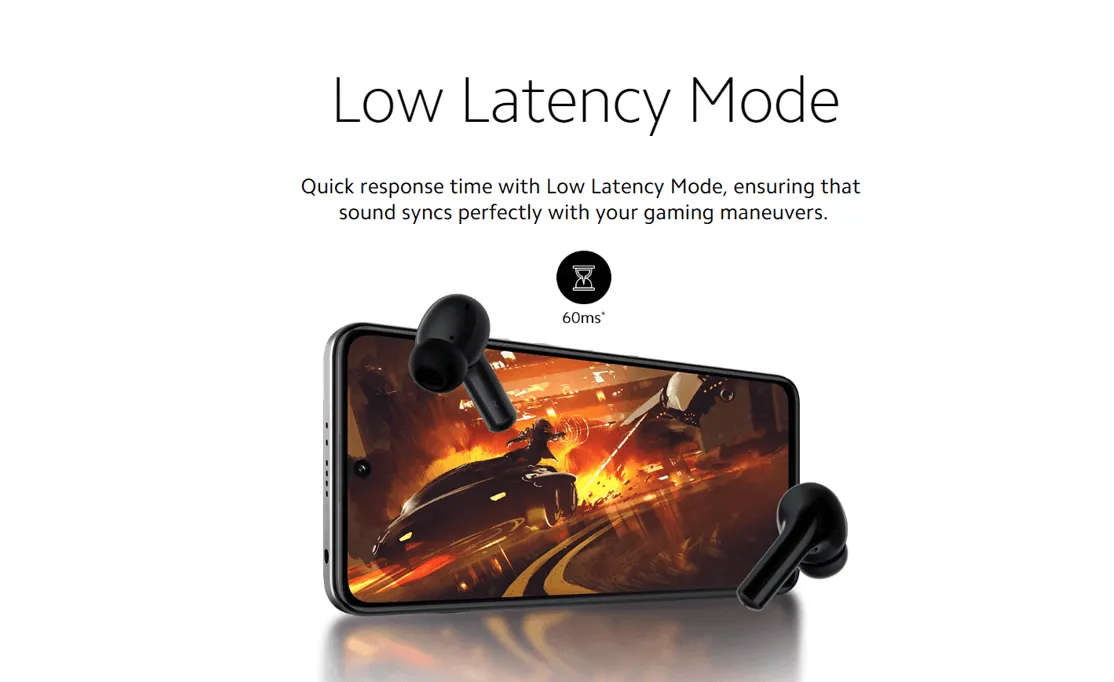 redmi buds 5a tws earbuds with active noise cancellation