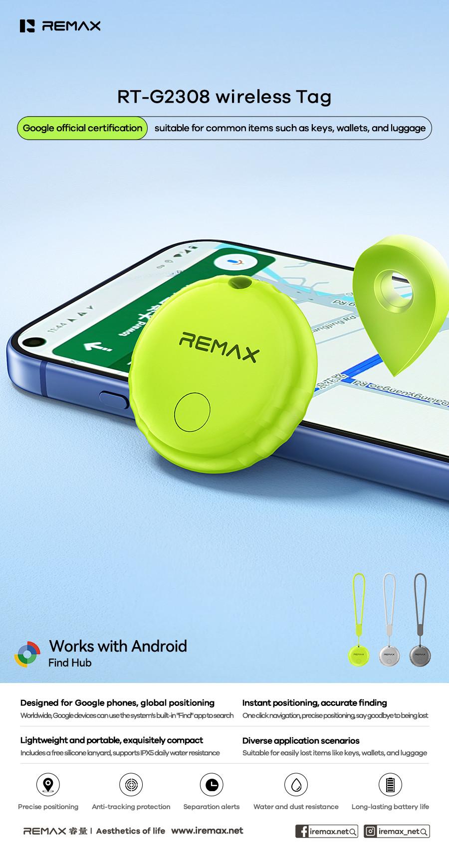 Remax RT-G2308 Smart Tracker