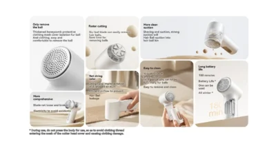 Xiaomi Mijia Lint Remover 2 (MQXJQ01LF) Price in bangladesh