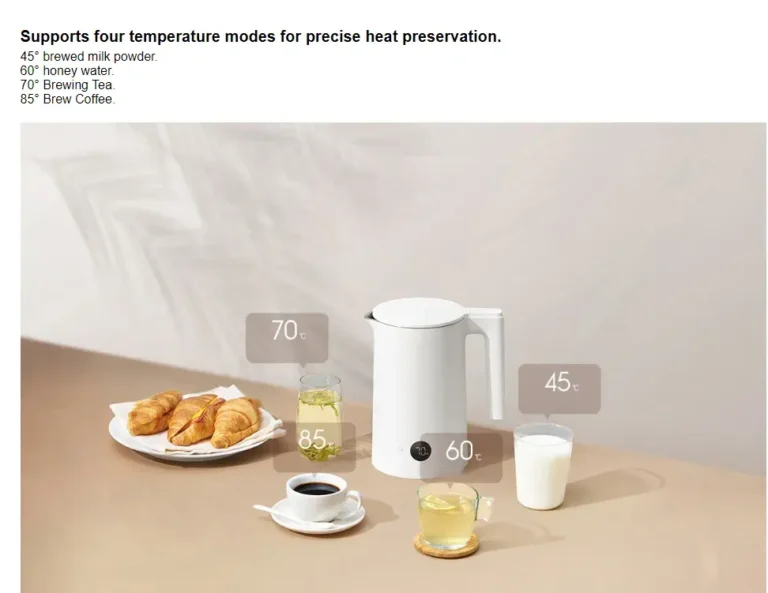 xiaomi mijia smart electric kettle 2