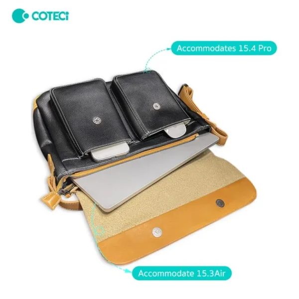 coteci 14048 vintage leather bag
