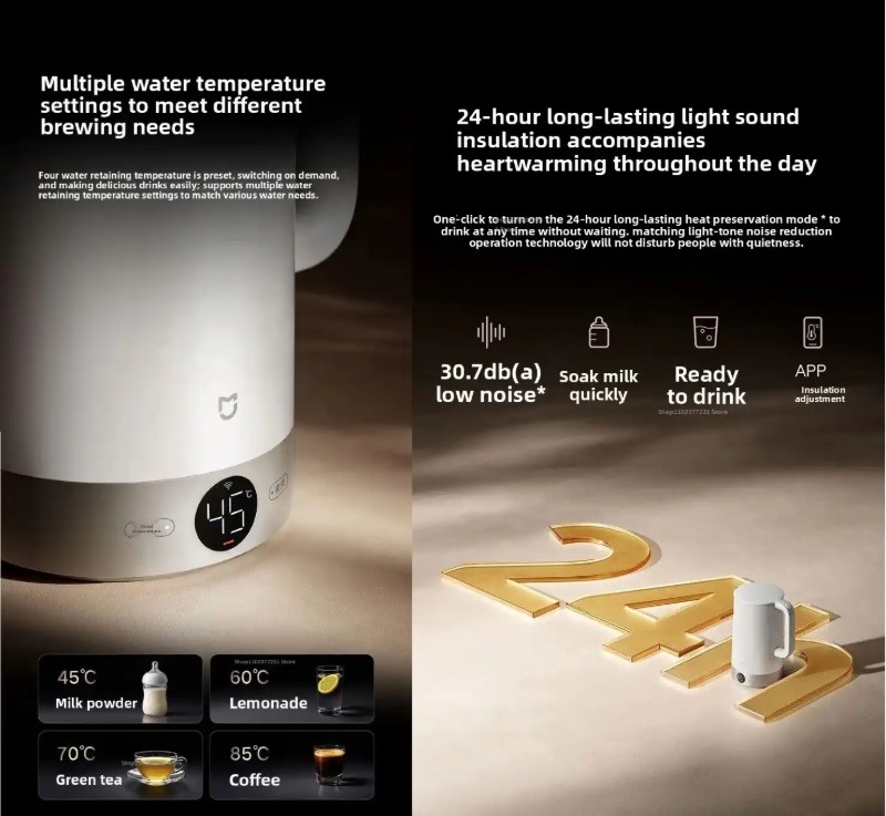 316l stainless steel smart kettle bd