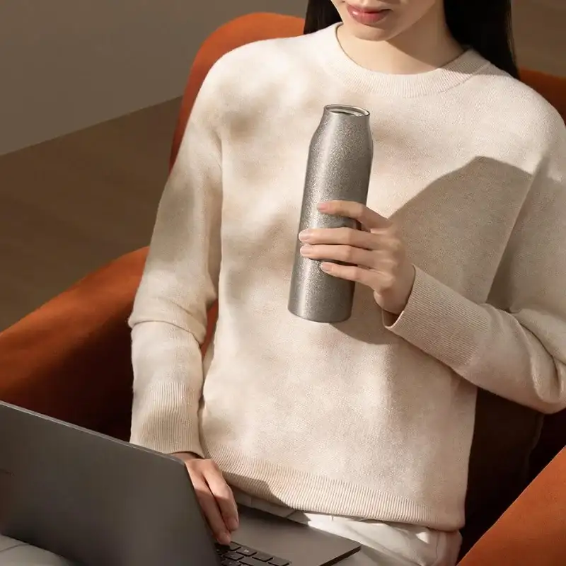 pure titanium water bottle bd
