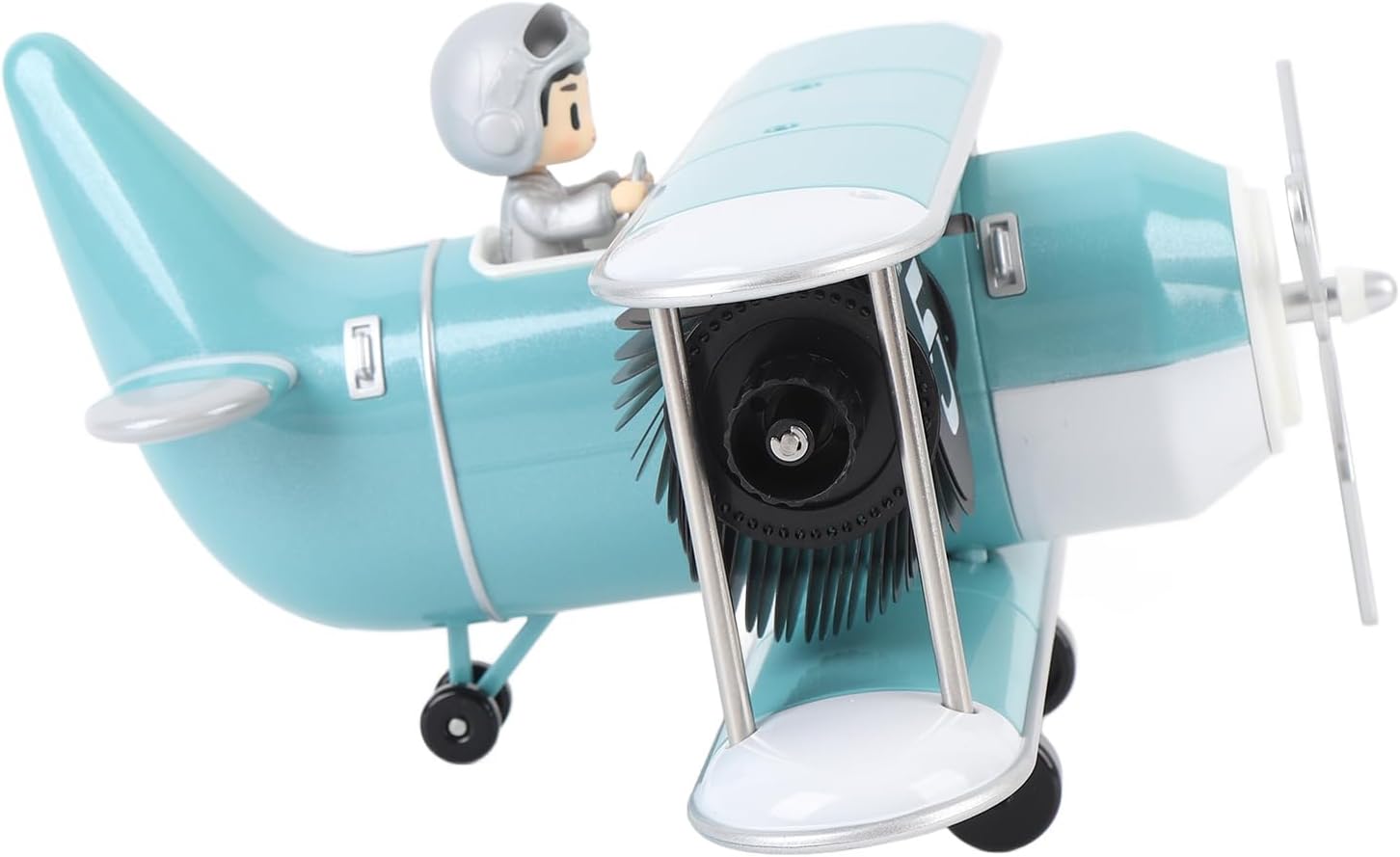 Airplane Flip Digital Automatic Turning Desk Clock