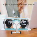 Airplane Flip Digital Automatic Turning Desk Clock price in bangladesh