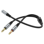 Hoco UPA21 Female to Dual Male Audio Splitter - Image 2