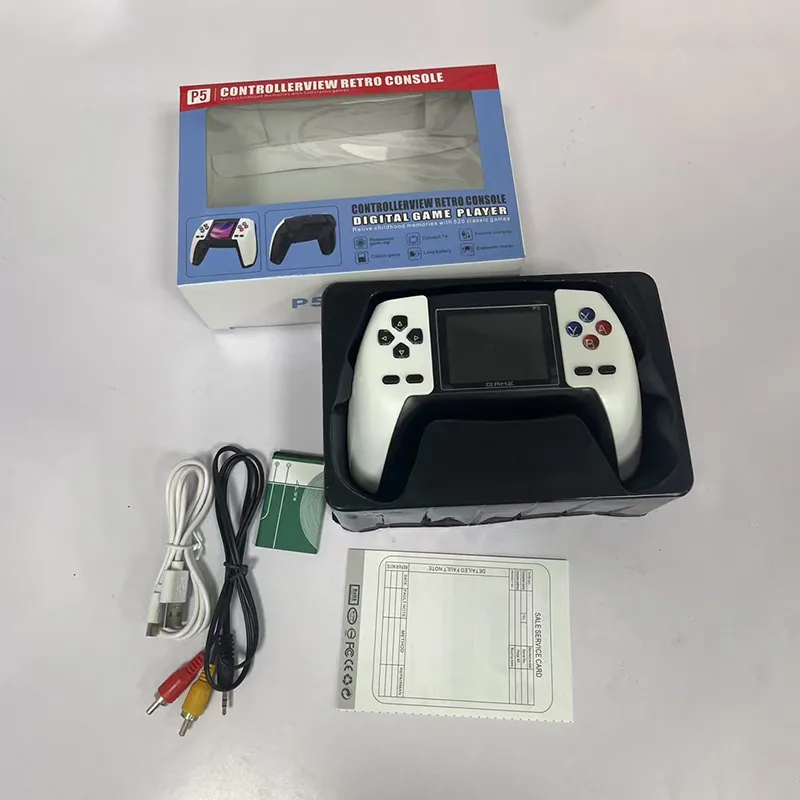 P5 Controller View Retro Game Console