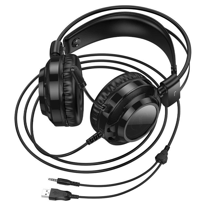 Hoco W110 Resource RGB Gaming Headphone (5) Hoco W110 Resource RGB Gaming Headphone price in bd