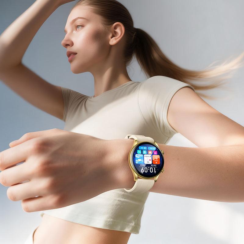 Hoco Y38 Calling AMOLED Smart Watch price in bd