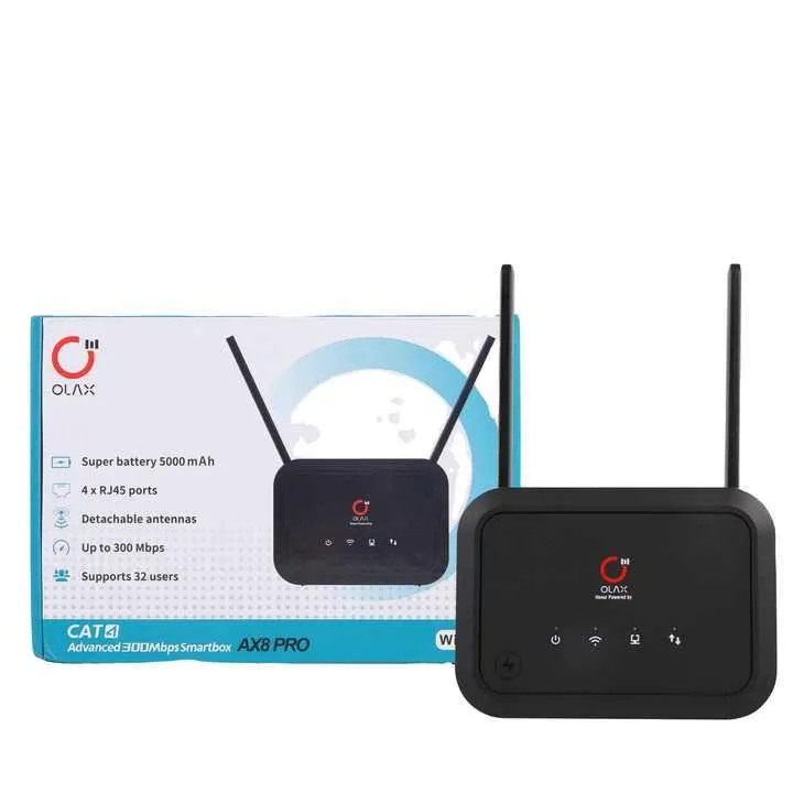 olax ax8 pro wifi 6 4g sim router price in bangladesh