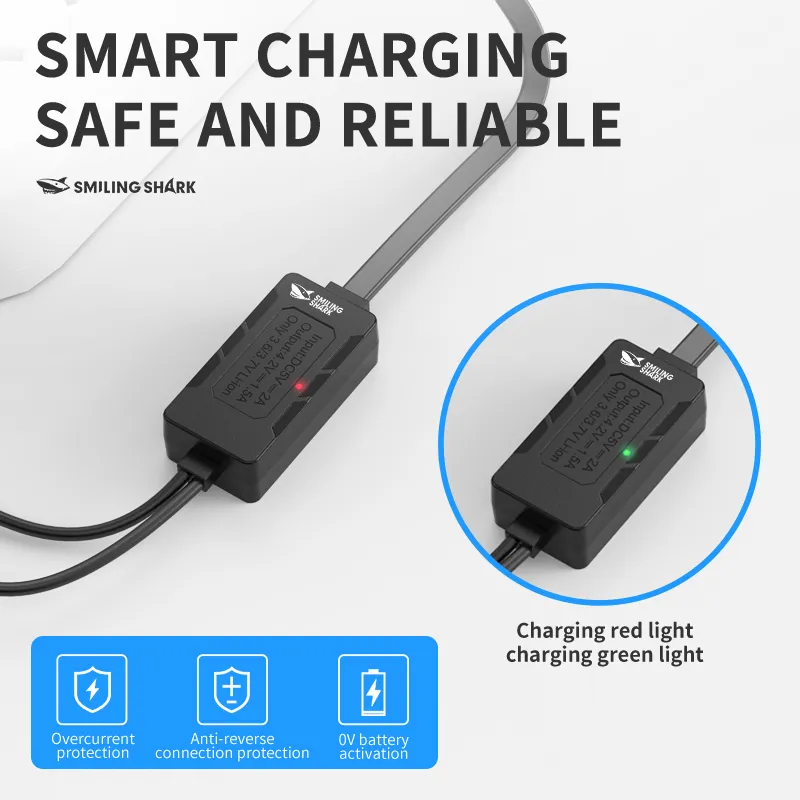 Smiling Shark CD-Q22 Lithium Battery Charger price in bd