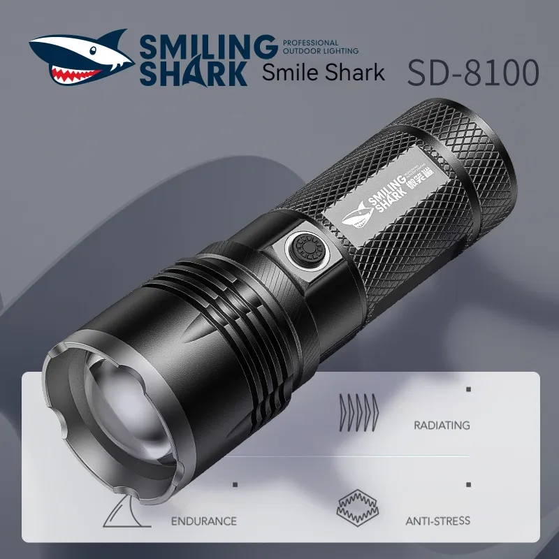 Smiling Shark SD8100 LED Flashlight price