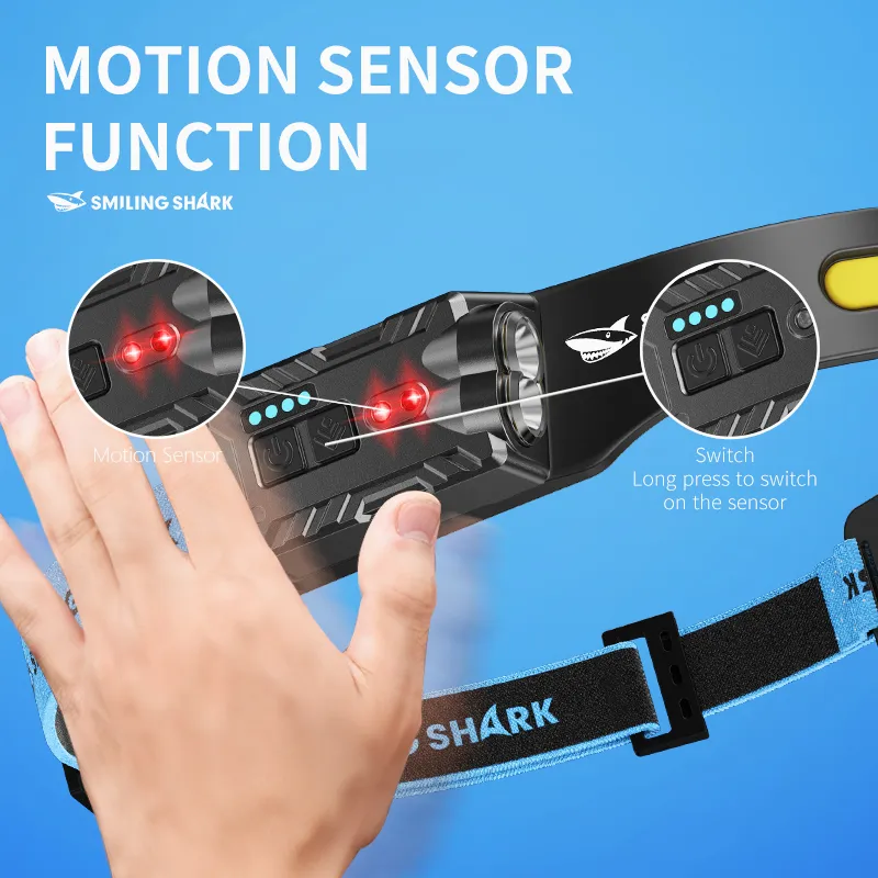 Smiling Shark TD-0239 Rechargeable LED Headlamp price in bd