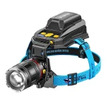 Smiling Shark TD-1127 LED Headlamp: 10,000LM Zoomable LED