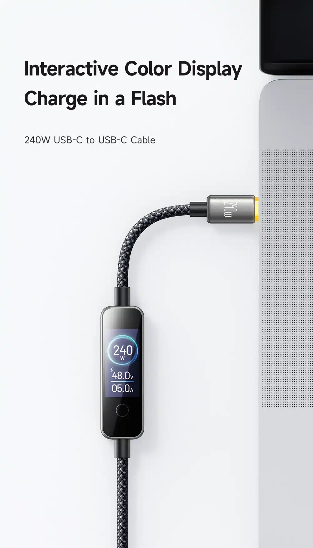 mcdodo ca-8750 240w screen usb-c cable price in bangladesh