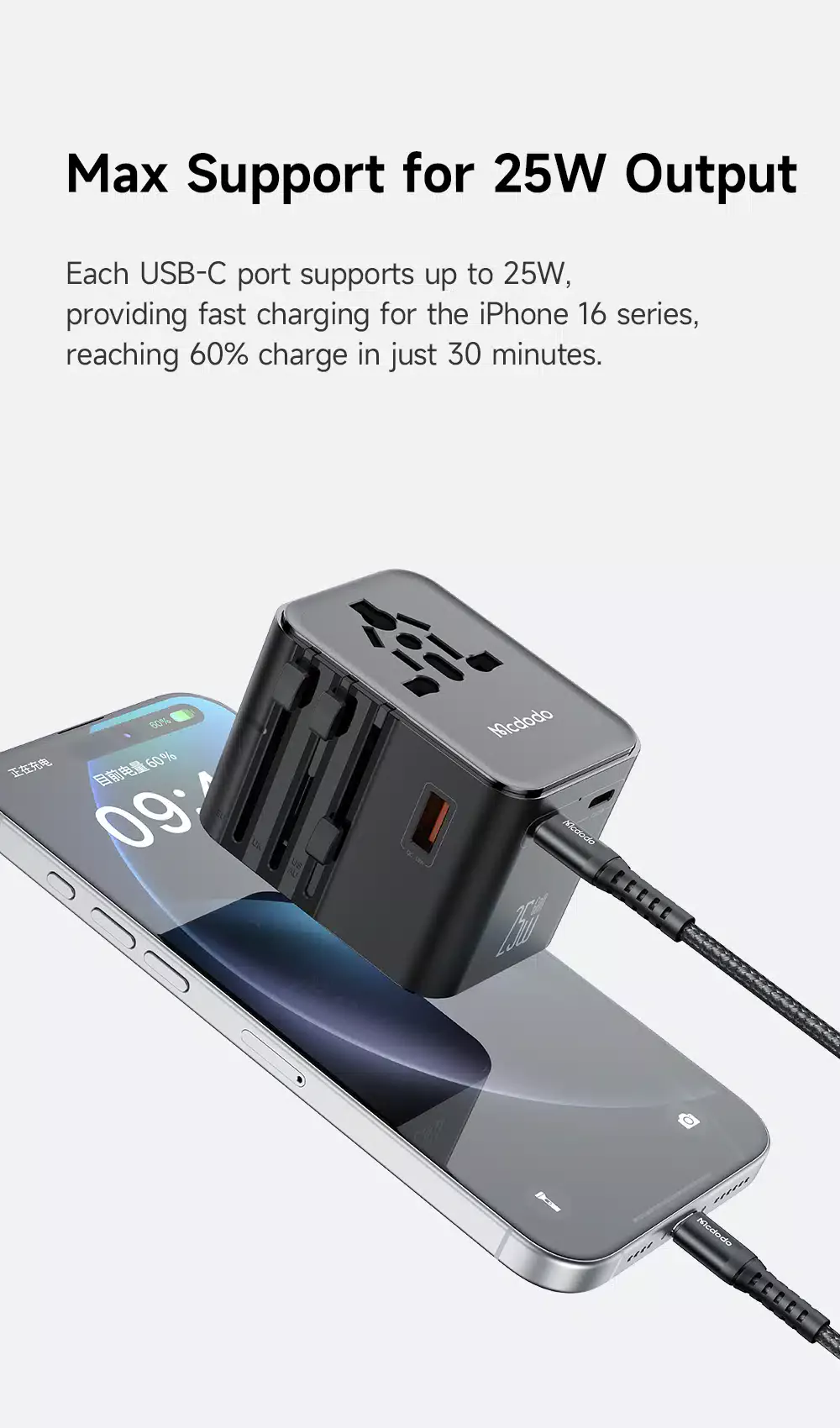 mcdodo adapter bd
