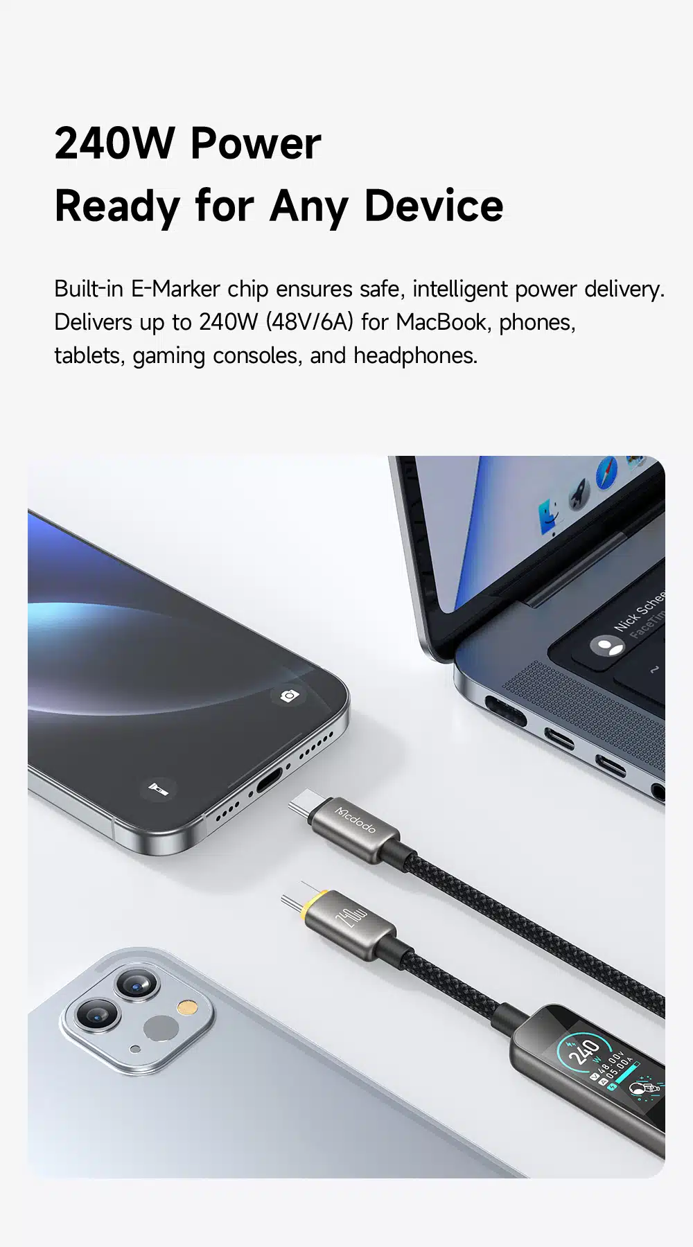 240w usbc cable price in bd