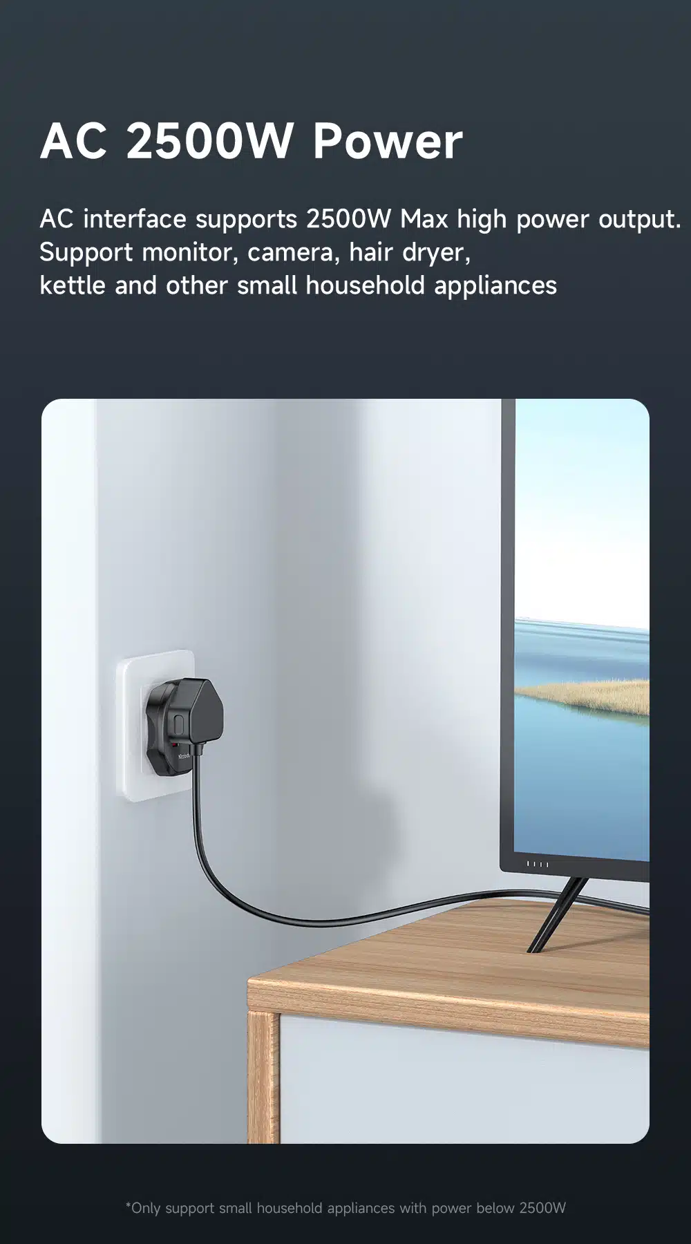 2500w travel adapter price bd