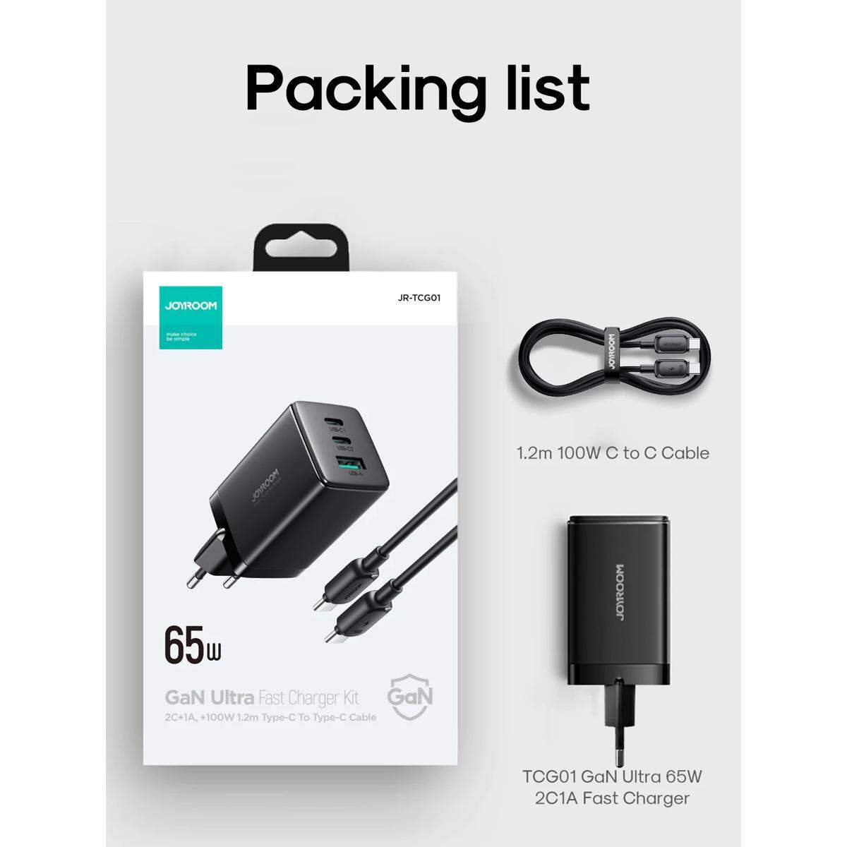 joyroom 20w pd charger