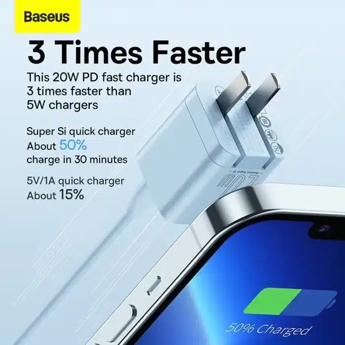 baseus super si pro 20w fast charger price in bangladesh