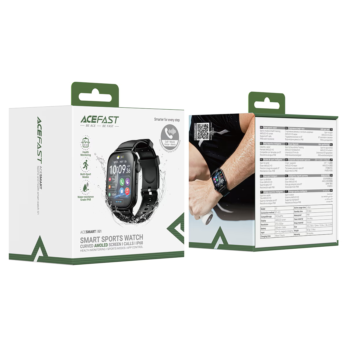 ACEFAST G1 AMOLED Smart Watch price in bangladesh