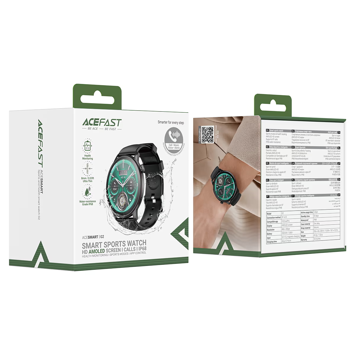 ACEFAST G2 AMOLED Smart Watch price i Bangladesh