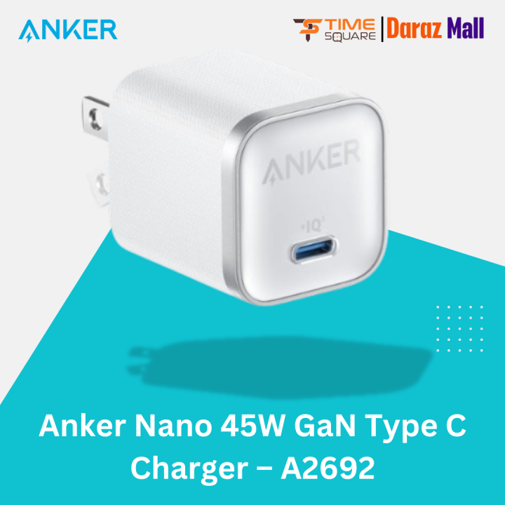 anker 45w charger with digital display