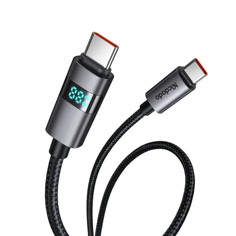 mcdodo-cab-vision-100w-usb-c-to-lightning-cable-4ft-with-horizontal-led-display-ca-5610-1 best type-c cable bangladesh